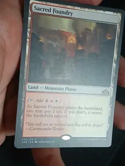 MTG Guilds of Ravnica Sacred Foundry Near Mint Regular 254/259 - Image 3