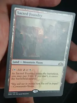 MTG Guilds of Ravnica Sacred Foundry Near Mint Regular 254/259 - Image 4