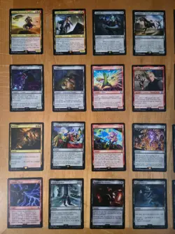 Unofficial Magic the Gathering Starter Deck Kit - Black Red Final Fantasy Theme - Image 3