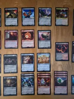 Unofficial Magic the Gathering Starter Deck Kit - Black Red Final Fantasy Theme - Image 4