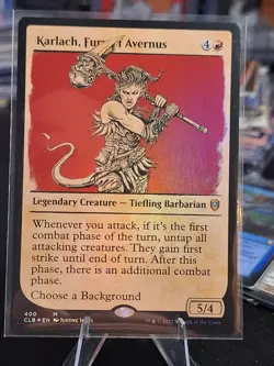 Karlach, Fury of Avernus Showcase FOIL Commander: Battle for Baldur's Gate​ - Image 1