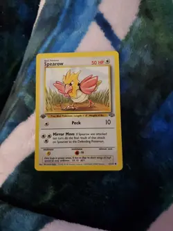 1999 Pokemon Card Spearow 1st Edition Card # 62/64 - Image 3