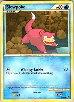 Slowpoke 70/95 Call of Legends Pokemon TCG LP Normal - Image 1
