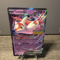 Pokemon Latias ex Double Rare SV08: Surging Sparks Holo 076/191 210 HP EX - Image 1