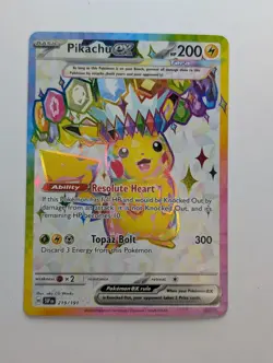Pikachu ex 219/191 - SV08: Surging Sparks Pokemon Ultra Rare NM - Image 1