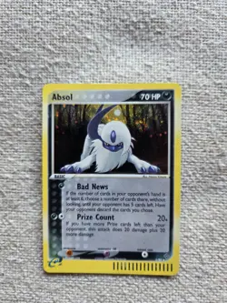 Swirl! Absol 1/97 EX Dragon Holo Rare e-reader Pokemon TCG Nintendo [LP] - Image 1
