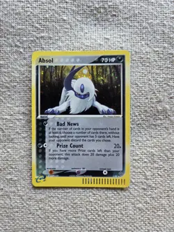 Swirl! Absol 1/97 EX Dragon Holo Rare e-reader Pokemon TCG Nintendo [LP] - Image 5