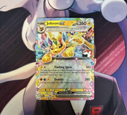 Jolteon EX Play Stamp Promo - Prismatic Evolutions 030/131 (Play Pokemon!) - Image 1