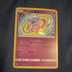 Pokemon Shining Mew Shining Legends Shiny Holo Rare 40/73 Basic English - Image 2