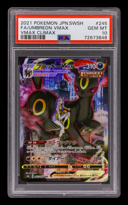 Pokemon Umbreon VMAX Japanese s8b VMAX Climax CSR 245/184 PSA 10 - Image 1