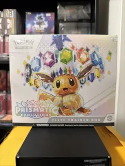 Pokemon Prismatic Evolutions Elite Trainer Box ETB | NEW | (Rip in boxes) - Image 1
