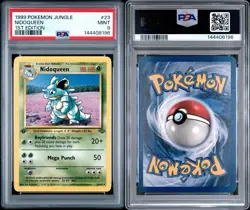 1999 POKEMON Jungle Nidoqueen #23 Non-Holo 1st Edition PSA 9 MINT *New Cert* - Image 3