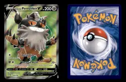 GALARIAN PERRSERKER V 183/196 ULTRA RARE LOST ORIGIN POKEMON HOLO NM/M - Image 3