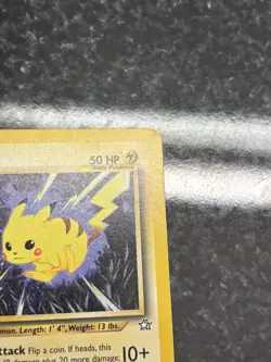 Pikachu 70/111 Neo Genesis Regular Common LP Vintage Pokemon Card 2000 - Image 3