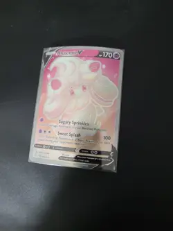Alcremie V Full Art 064/072 Shining Fates Pokemon TCG Near Mint With Cover - Image 5