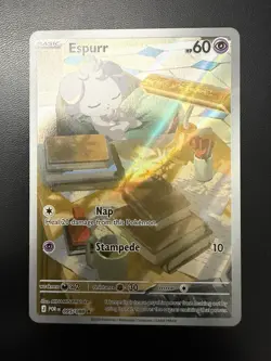 Pokemon 2026 Perfect Order Espurr #095/088 Illustration Rare NM - Image 1
