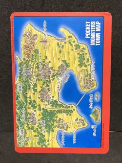 Map Blastoise Carddass Monsters Collection Bandai 1996 Pokemon Japanese EX+ - Image 2