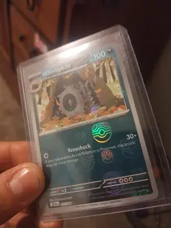Whirlipede 055/086 Master Ball Reverse Holo S&V: Black Bolt Pokemon TCG - Image 2