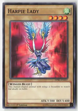 Yugioh - Harpie Lady DPBC-EN037 - Duelist Pack: Battle City - Image 1