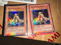 Manticore of Darkness IOC-067 Invasion of Chaos one 1st Edition one unlimited - Image 1