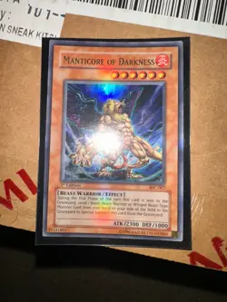 Manticore of Darkness IOC-067 Invasion of Chaos one 1st Edition one unlimited - Image 2