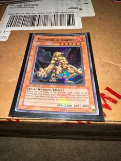 Manticore of Darkness IOC-067 Invasion of Chaos one 1st Edition one unlimited - Image 3