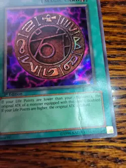 PL - Yugioh Excellent Megamorph MRL-061 1st Edition Ultra Rare Magic Ruler - Image 2