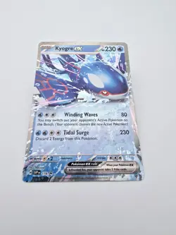 Pokemon TCG Kyogre Ex SVP EN 178 Black Star Promo Card MINT PACK FRESH - Image 1