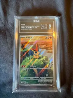 Victini 208 Sv: Scarlet & Violet Promo Cards Holo TAG 9 - Image 1