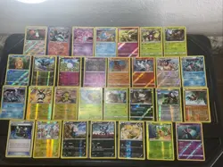 (30) Pokemon Cards Lot WOTC Vtg Holo STAMPED REVERSE Reshiram Volcarona Mesprit - Image 1