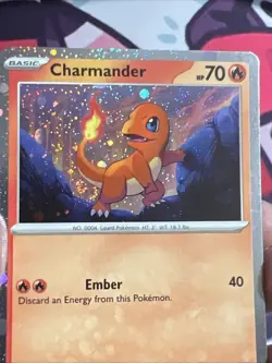 Charmander - 047 (Cosmos Holo) 047 Swirl!! Sv: Scarlet & Violet Promo Cards Holo - Image 2