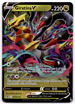 Giratina V Holofoil Promo SWSH: Sword & Shield Promo Cards SWSH259 NM - Image 1