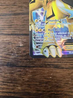 Pokemon Raikou EX 105/108 Dark Explorers Full Art Holo Ultra Rare 170 HP Card - Image 2