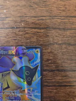 Pokemon Raikou EX 105/108 Dark Explorers Full Art Holo Ultra Rare 170 HP Card - Image 4