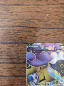 Pokemon Raikou EX 105/108 Dark Explorers Full Art Holo Ultra Rare 170 HP Card - Image 5