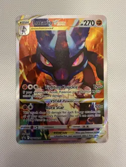 Lucario VSTAR SWSH291 SWSH: Sword & Shield Promo Cards Holo - Image 1