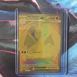 Pokemon Mega Charizard Y ex Full Art Foil Gold Card EX 294/217 🔥🔥🔥 - Image 1