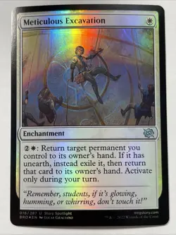 Meticulous Excavation #16 (Foil) (NM) Magic MTG - Image 1