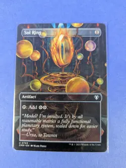 MTG Magic: Commander Masters: Sol Ring #0703 Uncommon - NM - Image 1