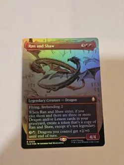 Ran and Shaw (Borderless) Avatar: The Last Airbender Foil - Image 1