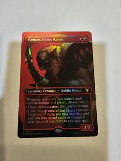 Grenzo, Havoc Raiser (Borderless) Commander Masters Foil - Image 1