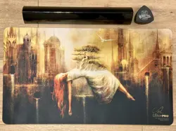 DEATHSPROUT MTG PLAYMAT: SIGNED SEB MCKINNON KICKSTARTER & MONSTER PLAYMAT TUBE - Image 1