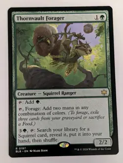 Thornvault Forager Bloomburrow - MTG RARE - Image 1