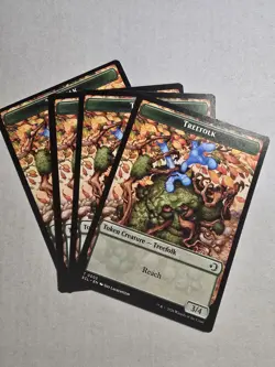 MTG Lorwyn Eclipsed TOKEN Treefolk #0003 Goblin #0006 PLAYSET 4x x4 - Image 2