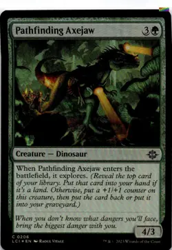 Pathfinding Axejaw [LCI - 206]Foil - Image 1
