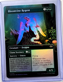 2025 MTG Magic the Gathering TDM Tarkir Dragonstorm Foil #381 Bloomvine Regent - Image 2