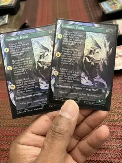 Summon: Fenrir (Borderless) Final Fantasy Foil - Image 2