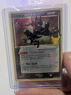 Pokemon TCG Greninja Gold Star SWSH144 Celebration Promo Sealed NM POSSIBLE 10 - Image 1