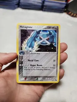 Pokemon Metagross Holo Rare 2/17 Pop Series 1 Promos HP - Image 1