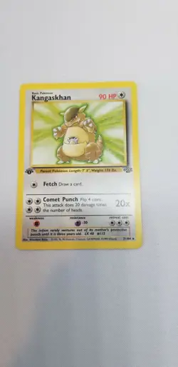 Kangaskhan - Jungle 21/64 - Non Holo Rare - 1st Edition - WOTC Pokemon Card - Image 1